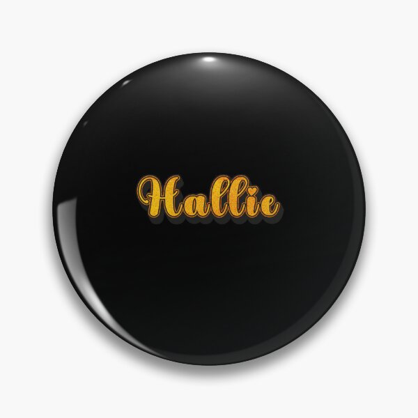 Item preview, Hallie Personalized Name - Cool & Cute Custom Gift for Women and Girls designed and sold by Oussinc.