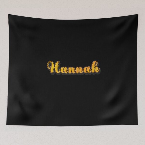 Item preview, Hannah Personalized Name - Cool & Cute Custom Gift for Women and Girls designed and sold by Oussinc.