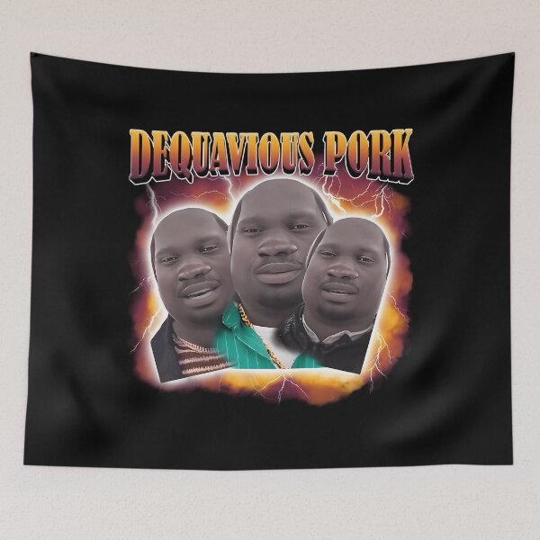 Item preview, Dequavious Pork Funny Dank Meme designed and sold by Alsaeed-Noor.