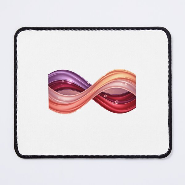 Item preview, Abstract Infinity Ribbon Gradient Bubbles designed and sold by AbanoubStore.