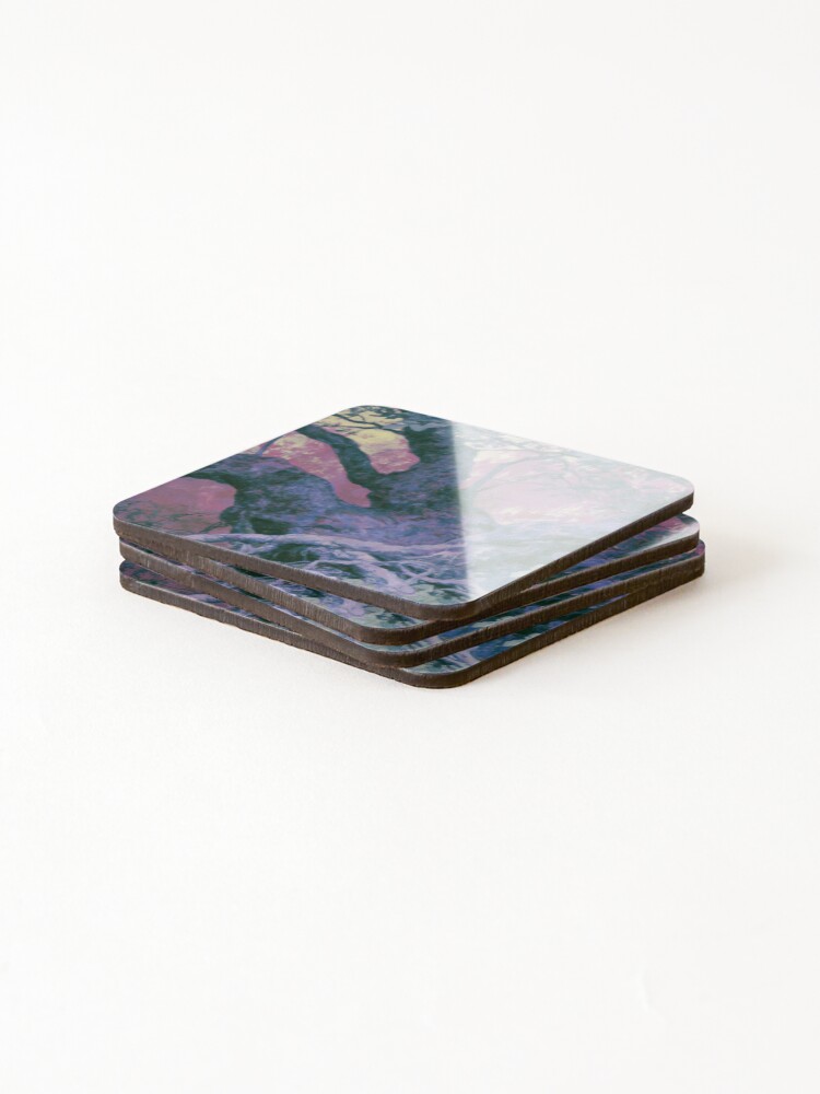 Thumbnail 4 of 5, Coasters (Set of 4), Braided Tree Roots designed and sold by Veronica-Ranti.