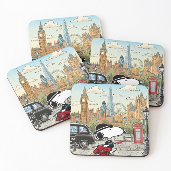 Item preview, Famous Cartoon Dog in London designed and sold by RossInkArt.