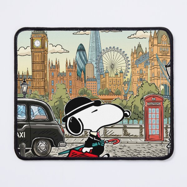 Item preview, Famous Cartoon Dog in London designed and sold by RossInkArt.
