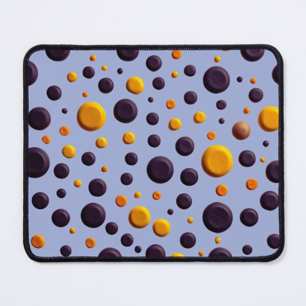 Item preview, Golden Plum Dots Pattern – Bold Abstract 3D Bubble Design designed and sold by M22--.