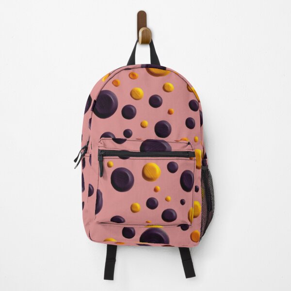 Item preview, Golden Plum Dots Pattern – Bold Abstract 3D Bubble Design designed and sold by M22--.