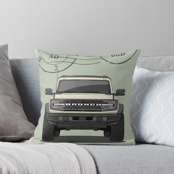 Item preview, Ford Bronco Mint Green Luxury Vintage Postage Stamp Art designed and sold by Motorline44.