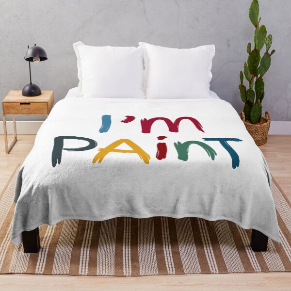 Item preview, I'm Paint - Colorful Handwritten with Playful Brush designed and sold by ModdiesColors.