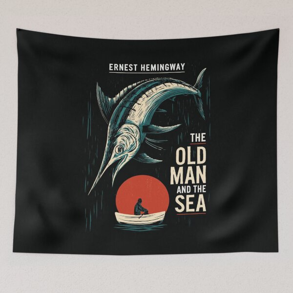 Item preview, The Old Man and the Sea - Ernest Hemingway designed and sold by GoodOldVintage.
