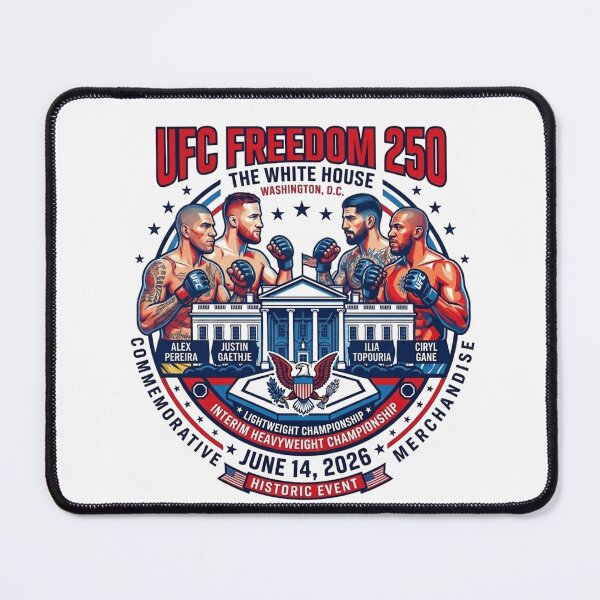 Item preview, UFC Freedom 250: White House Historic Event - June 14, 2026 Commemorative designed and sold by FarDesign.