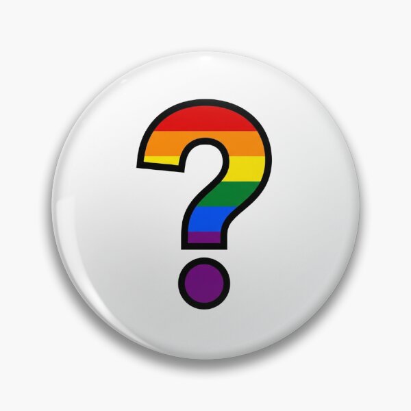 Item preview, Rainbow Pride Question Mark LGBTQ+ Symbol designed and sold by Owcomm.