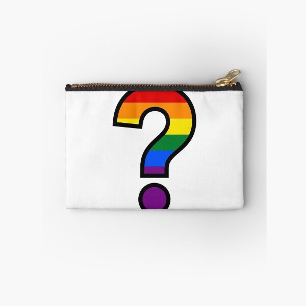 Item preview, Rainbow Pride Question Mark LGBTQ+ Symbol designed and sold by Owcomm.