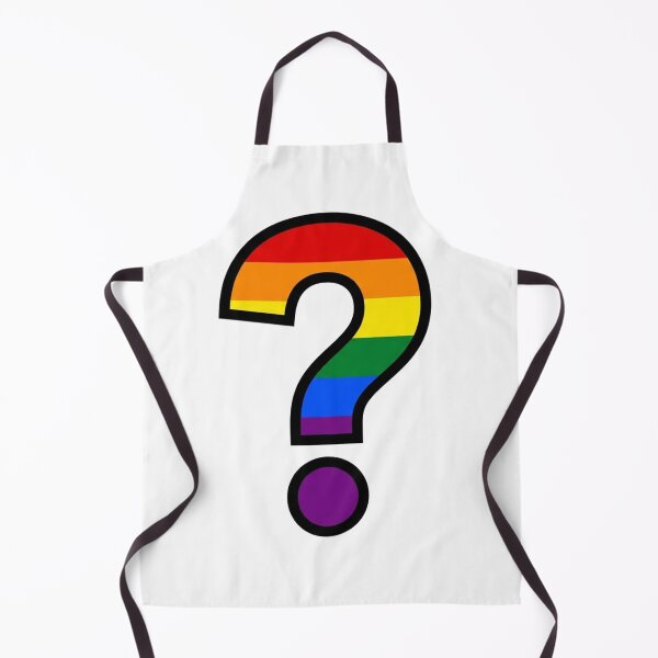 Item preview, Rainbow Pride Question Mark LGBTQ+ Symbol designed and sold by Owcomm.