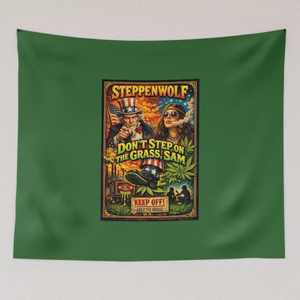 Item preview, Don't Step on the Grass Sam designed and sold by Halifaxartguy.