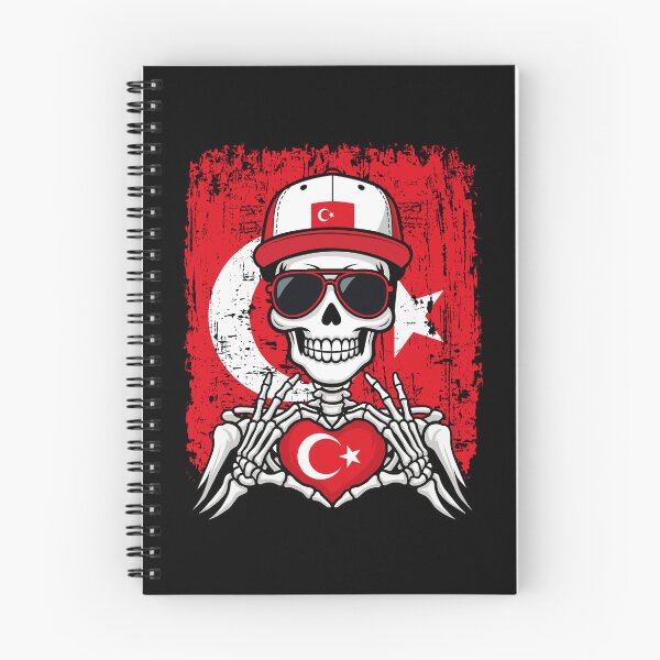Item preview, Turkey Pride Skeleton Art Tee designed and sold by Colorful Designs.