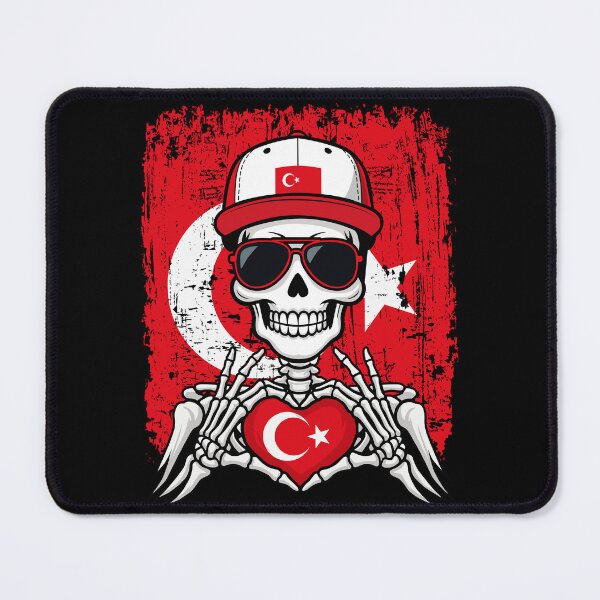 Item preview, Turkey Pride Skeleton Art Tee designed and sold by Colorful Designs.