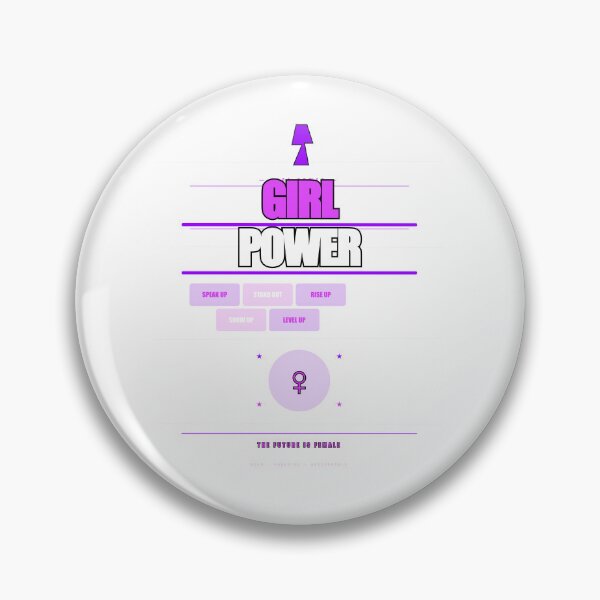 Item preview, Girl Power The Future Is Female Feminist Bold Purple Gift designed and sold by Mega-Shopping.