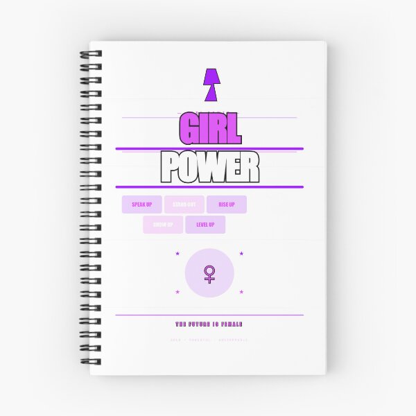 Item preview, Girl Power The Future Is Female Feminist Bold Purple Gift designed and sold by Mega-Shopping.