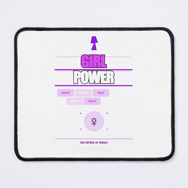 Item preview, Girl Power The Future Is Female Feminist Bold Purple Gift designed and sold by Mega-Shopping.