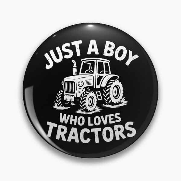 Item preview, Just A Boy Who Loves Tractors designed and sold by theartfulaspie.