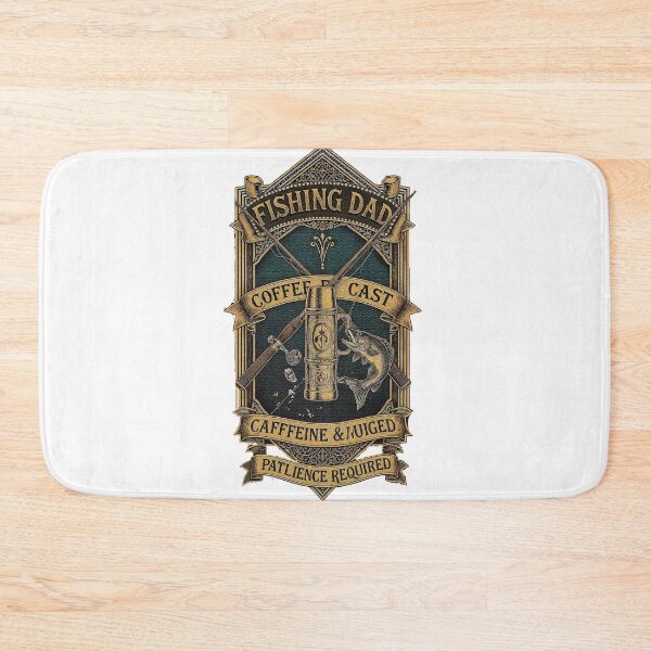 Item preview, But First Coffee Then Cast, Funny Fishing Dad Gift designed and sold by YMLux.
