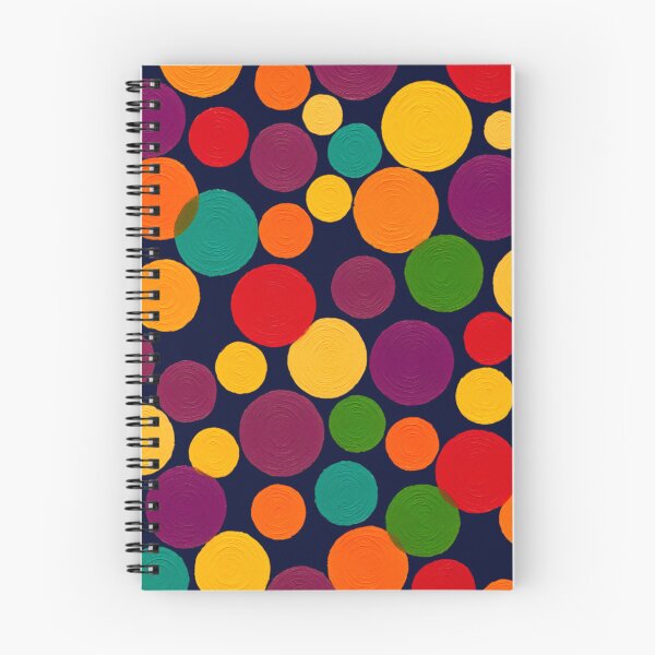 Item preview, Colorful Painted Circles Pattern – Bold Abstract Dot Art designed and sold by M22--.