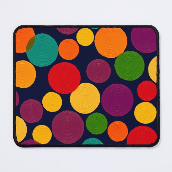 Item preview, Colorful Painted Circles Pattern – Bold Abstract Dot Art designed and sold by M22--.