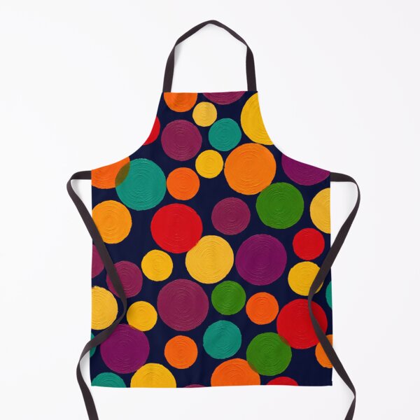 Item preview, Colorful Painted Circles Pattern – Bold Abstract Dot Art designed and sold by M22--.