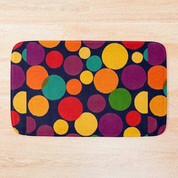 Item preview, Colorful Painted Circles Pattern – Bold Abstract Dot Art designed and sold by M22--.