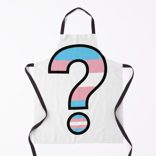 Item preview, Transgender Pride Flag Question Mark Symbol LGBTQ+ Identity Art designed and sold by Owcomm.