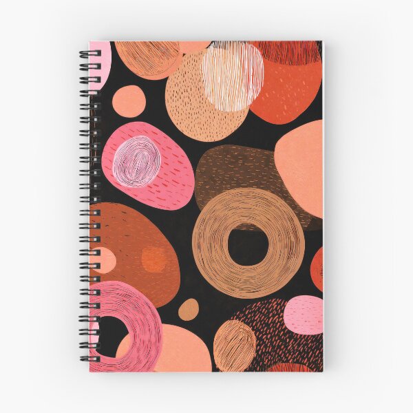 Item preview, Boho Earthtones, Terracotta Colors, And Pink Abstract Shapes designed and sold by DEC02.