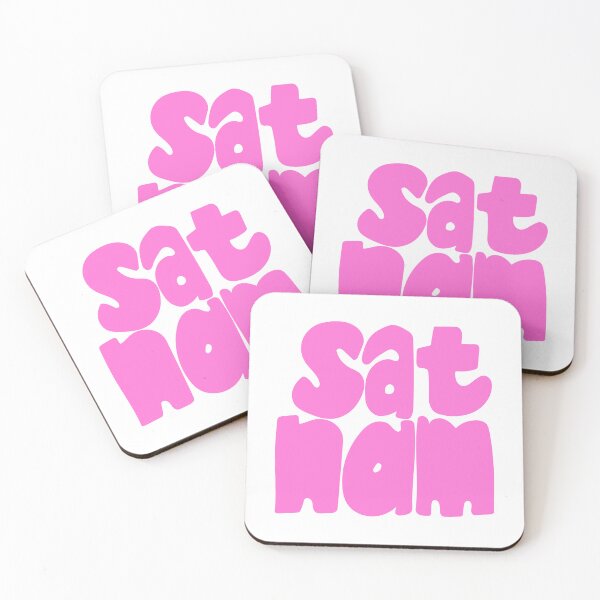 Item preview, Sat Nam Pink Mantra designed and sold by wordznart.