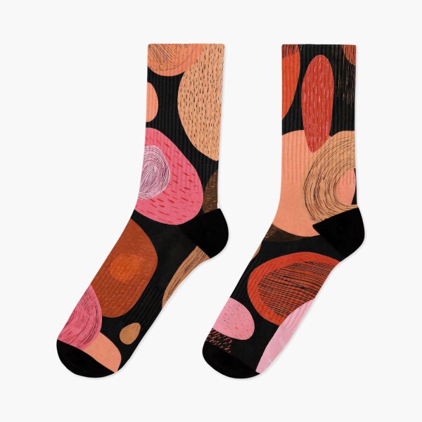 Item preview, Boho Earthtones, Terracotta Colors, And Pink Abstract Shapes designed and sold by DEC02.