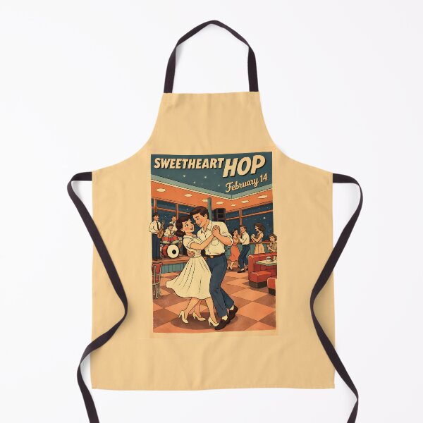 Item preview, Sweetheart Hop February 14 Vintage Dance Night designed and sold by RamyGallery.
