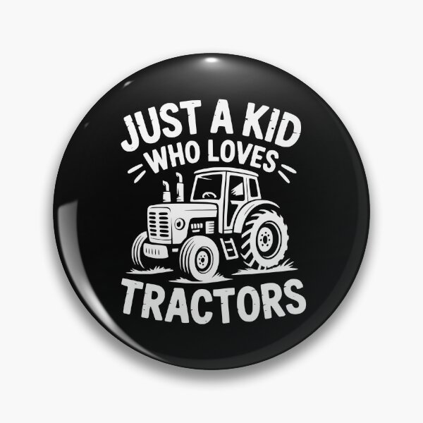 Item preview, Just A Kid Who Loves Tractors designed and sold by theartfulaspie.