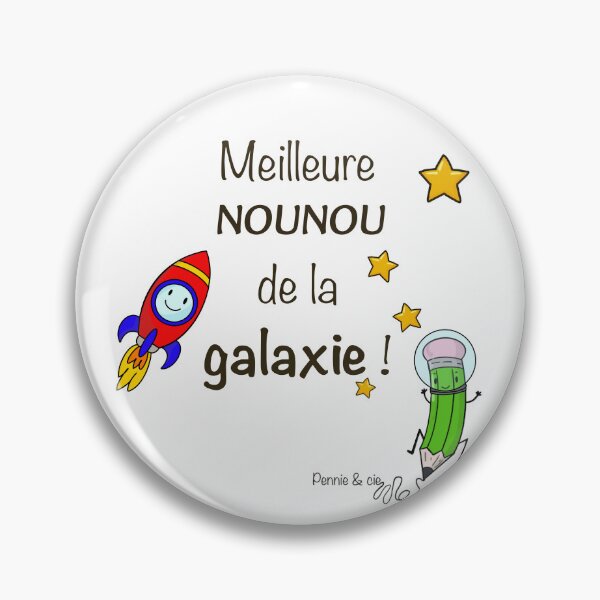 Item preview, Best nanny in the galaxy – gift idea for an exceptional nanny designed and sold by Pennie & cie.