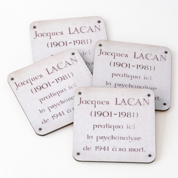 Item preview, Jacques Lacan Paris Plaque designed and sold by rhodeyart.
