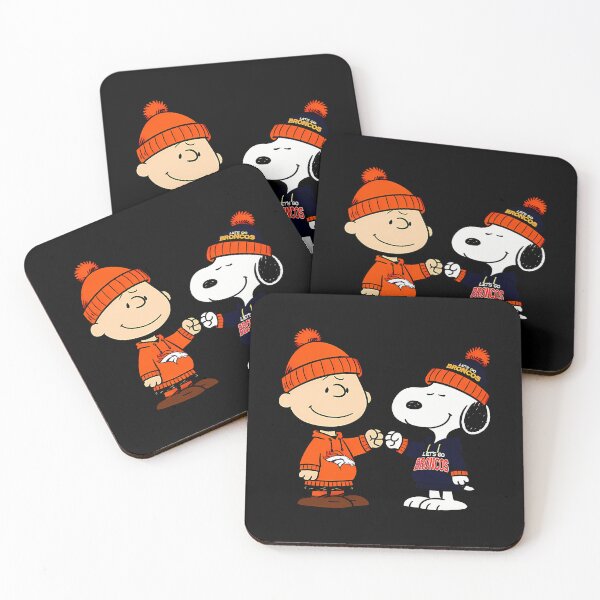 Artikelvorschau, Charlie Brown und Snoopy NFL Denver Broncos Football entworfen und verkauft von Alsaeed-Noor.