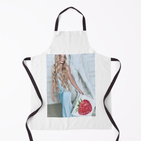 Item preview, Aphrodite Strawberry Art Photo | Romantic Ocean Goddess | Dreamy Coastal Pop Art designed and sold by BlueberrySwan.