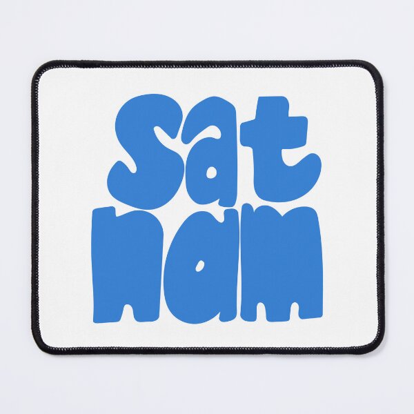 Item preview, Mantra Sat Nam Blue designed and sold by wordznart.