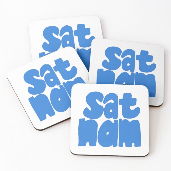 Item preview,  Mantra Sat Nam Blue designed and sold by wordznart.