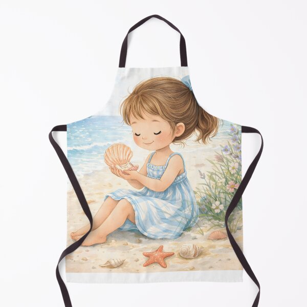 Item preview, God Is Writing Something Wonderful Christian Girl Beach Nursery Art designed and sold by LoveNurseries.