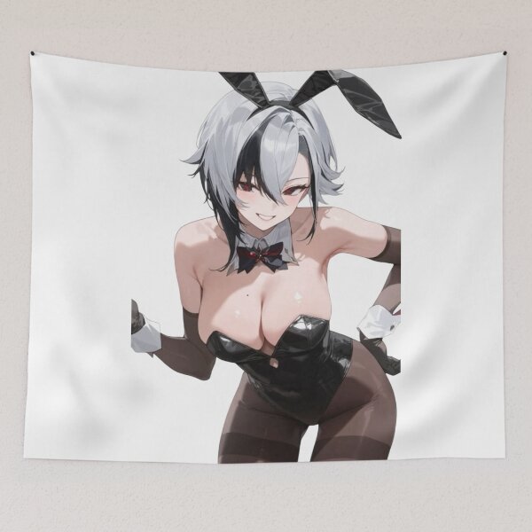Item preview, Arlecchino Genshin Impact Bunny Ears designed and sold by KomiArts.
