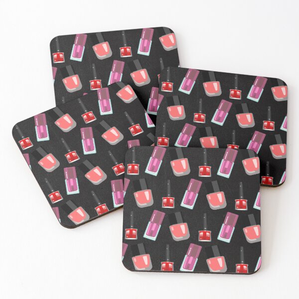 Item preview, Red, Pink & Purple Nail Polish Pattern designed and sold by TCBerry82.