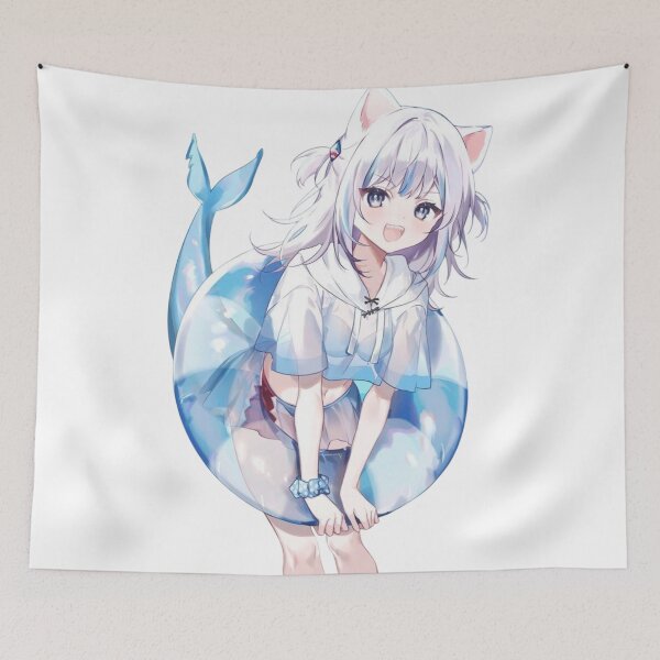 Item preview, Gawr Gura Hololive Pool Donut designed and sold by KomiArts.