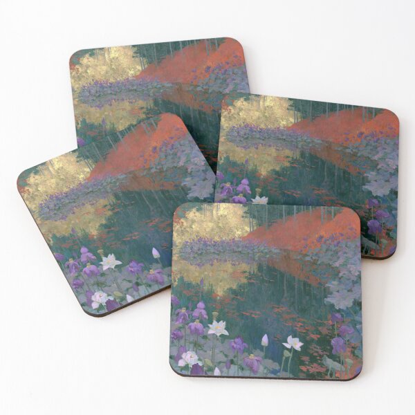 Item preview, The Crimson Bank Pond designed and sold by Veronica Ranti.