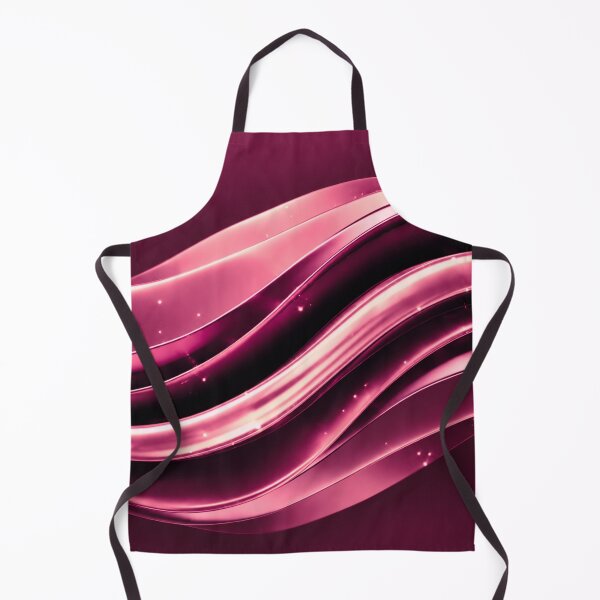 Item preview, Pink Neon Liquid Waves Abstract Wallpaper designed and sold by IntelliMindDesigns.