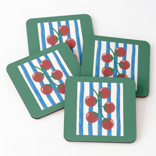 Item preview, Tomatoes and stripes designed and sold by WingedByJos.