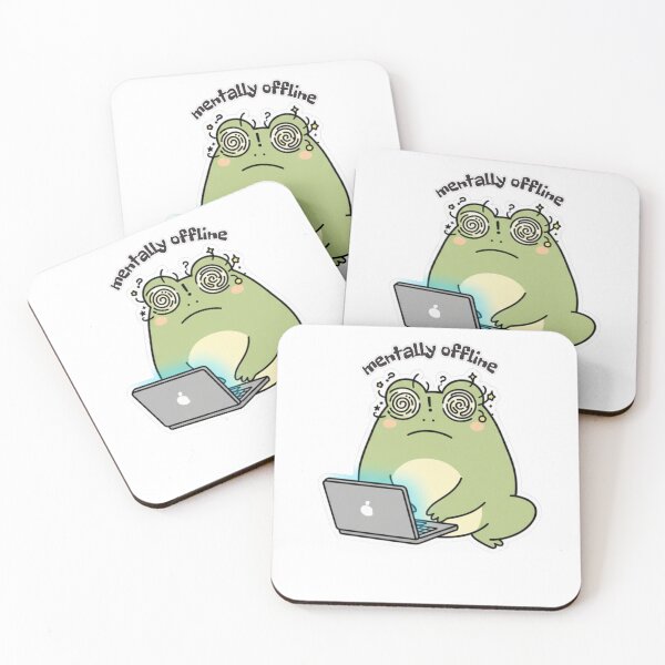 Item preview, Funny Frog - Mentally offline designed and sold by FDMarts.