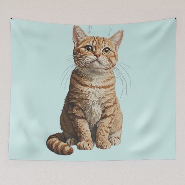Item preview, Cute orange tabby designed and sold by kwinchi.