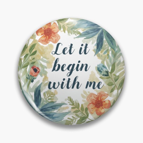 Item preview, Let it begin with me Floral designed and sold by Foundlings.